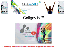 Tablet Screenshot of max-cellgevity.com